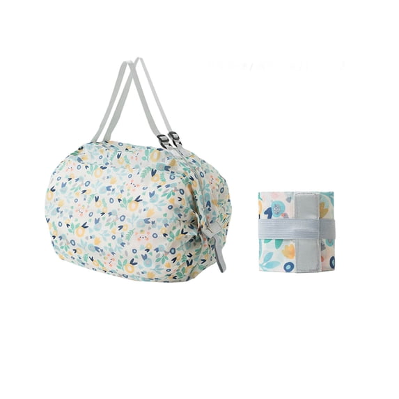 Reusable Shopping Bag,Foldable Grocery Tote Bag,Waterproof Travel Shopping Organizer,Large Capacity Storage Carry Bag,Portable Daily Shopping Storage Bag,Lightweight Foldable Carry Organizer