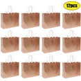 thumbnail image 1 of Reusable Shopping Bags Gift Bags with Handles Perfect for Party Favor Bags Grocery Bags Rose Gold 12 Pack, 1 of 7