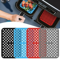 Reusable Silicone Air Fryer Basket Pad, 5.25 x 8” Non-Stick and Easy-Clean Accessory