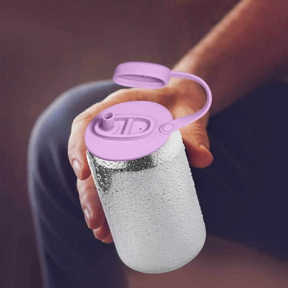 Closure Bags & Lids - Reusable Silicone Can Covers for Beverage Spill- Can Lids for Juice and Soft Drinks