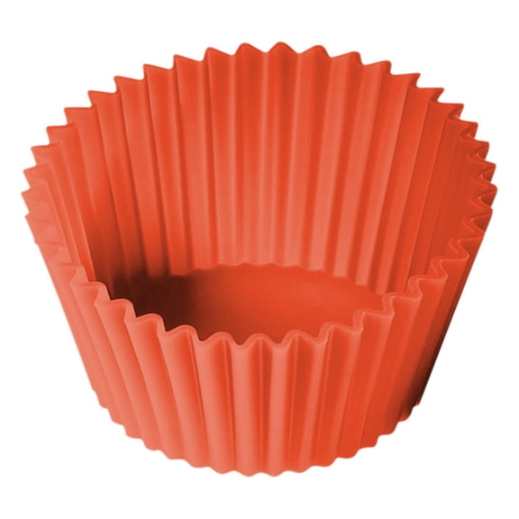 Reusable Silicone Cupcake Baking Cups, 2.75 Inch Non Stick Cupcake Liners, 6 Rainbow Colors for Baking Muffins, Silicone Baking Cups for Boiling Eggs and Holidays