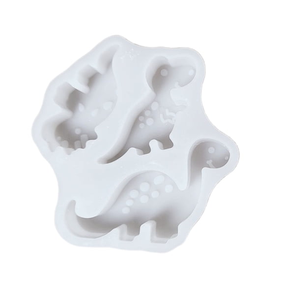 Reusable Silicone Dinosaur Mould Craft Set for Cement Plasters Making Art Projects