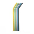 thumbnail image 1 of Reusable Silicone Drinking Straw High Temperature Resistant for Coffee and Hot Drinks, Eco-Friendly Flexible Straw, Ideal Valentines Day Gifts and Sustainable Kitchen Accessories D, 1 of 4