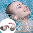 thumbnail image 1 of Reusable Silicone Ear Plugs for Adults Water Sports Swimming Surfing Shower and Sleeping, 1 of 7