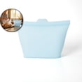thumbnail image 1 of Reusable Silicone Food Storage Bag, Sandwich Snack Bag Leakproof BPA Free Dishwasher Safe Food Storage Bag for Snacks, Fruits, Vegetables, 1 of 6