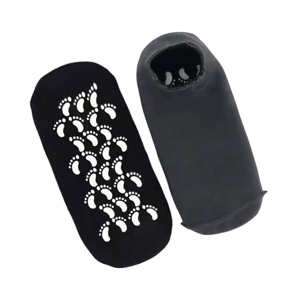 Reusable Silicone Foot Socks for Cracked Moisturizing Gel Socks for Dry Feet Repair, Spa Pedicure Gifts
