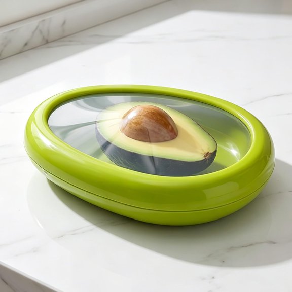 Reusable Silicone Fruit Vegetable Food Covers, Stretch Washable Storage Lids, Eco Friendly Alternative to Plastic Wrap for Onion Tomato Lemon Avocado Fresh Keeping