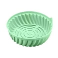 thumbnail image 1 of Reusable Silicone Fryer Basket Liner for Air Fryers | 7.5 Inch Round Pot Insert | Fits 4.2QT & Larger Models | BPA-Free Non-Stick Cooking Accessory | Easy Clean & Dishwasher Safe, 1 of 3