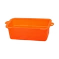 thumbnail image 1 of Reusable Silicone Grease Cup Liner for 36-Inch Griddle, Drip Pan Catcher Trap Insert for Grease Management, Non-Stick BBQ Replacement Accessory(Orange), 1 of 4