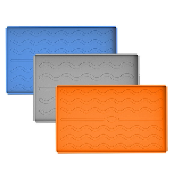 Reusable Silicone Griddle Mat High Edge Design Outdoor Cooking Tools Accessories Protect Griddle From Rodents Debris Rust