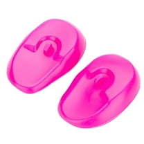 Reusable Silicone Hair Dye Ear Covers, 2-Pack Flexible Ear Protectors for Coloring Perming Conditioning, Waterproof Non-Stain Salon Home Hair Care Tools for , A Pair of Silicone Hair Dye Earmuffs