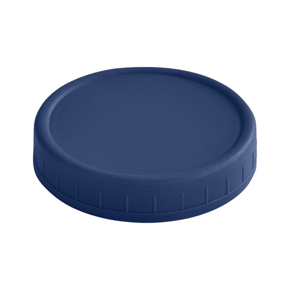 2.95in Reusable Silicone Jar Lid Leakproof Airtight Food Storage Cover Flexible Round Container Cap for Kitchen Pantry Use