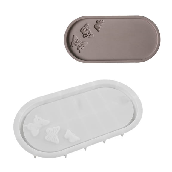 Reusable Silicone Mold Crafting Molds Elegant Jewelry Trays Moulds Silicone Texture Suitable for Home and Present