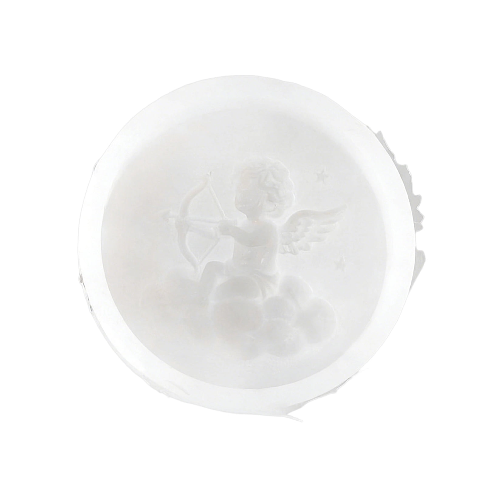 Reusable Silicone Mould for Making Angel Shaped Soap and with Artistic ...