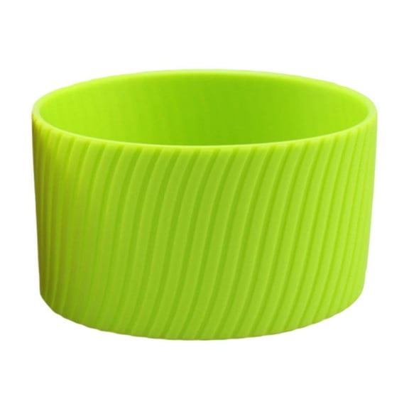 Reusable Silicone Mug Sleeve | Heat Resistant Cup Cover for Insulated Glasses & Bottles | Protective Beverage Case with Vertical Grip Design