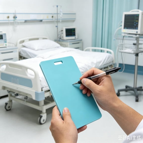 Reusable Silicone Nurse Clipboard, Dry-Erase Pocket Notebook for Medical Professionals, Alcohol Wipeable
