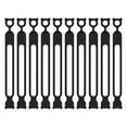 thumbnail image 1 of Reusable Silicone Self-Fastening Cable Organizer Straps, Multi-Use Cord Bundling Ties For Home Office Travel, Flexible Non-Scratch Material, 10 Pack, Compact Wire Management And Bag Sealing Tool, 1 of 2
