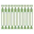 thumbnail image 1 of Reusable Silicone Self-Fastening Cable Organizer Straps, Multi-Use Cord Bundling Ties For Home Office Travel, Flexible Non-Scratch Material, 10 Pack, Compact Wire Management And Bag Sealing Tool, 1 of 2