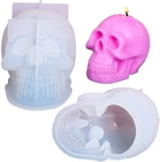 SUNYOK Christmas Ornaments Resin Molds Silicone, 5 Pcs Round Shape Pendant Christmas Molds for Epoxy Resin, DIY Crafts Keychain Making Christmas Tree Decorations