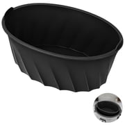 1 Pack Non-Stick Silicone Slow Cooker Liner   Reusable, Leakproof, Dishwasher Safe, Oval, Fits 6-8 QT Slow Cookers, Easy-Clean Pot Insert