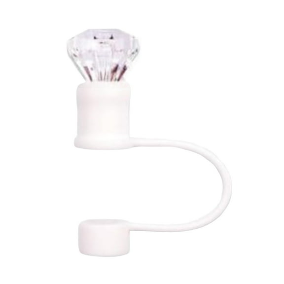 Reusable Silicone Straw Cover For Cups 10mm Diameter Decorative Protective Sleeve With Adorable Accessories