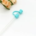 Reusable Silicone Straw Cover Tips for 6 to 8 mm Drinking Straws ...