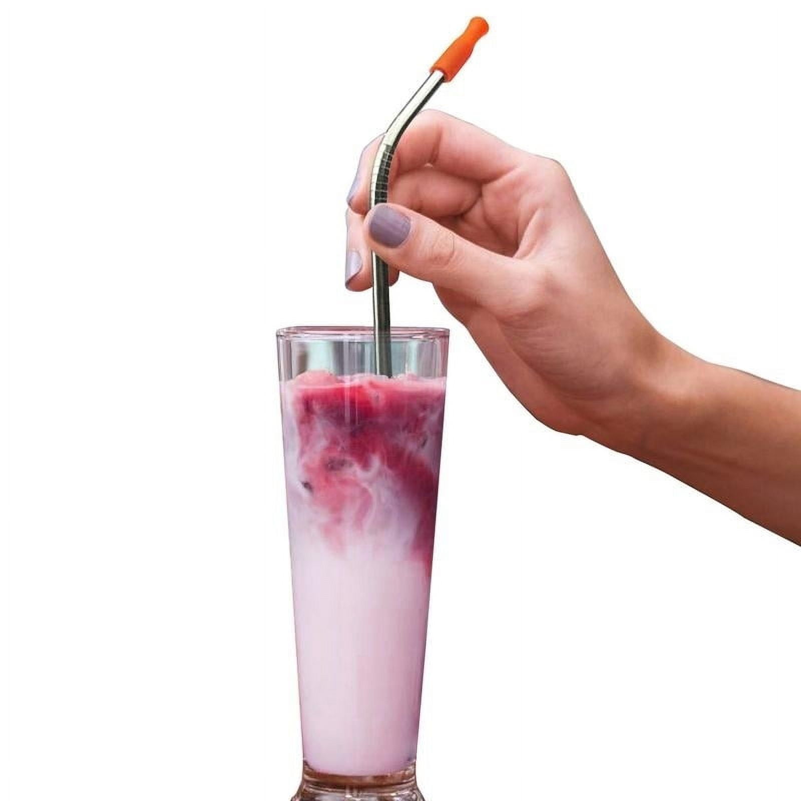 Reusable Silicone Straw Tip Covers for Metal or Paper Straws 16 Pack