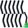 thumbnail image 1 of Reusable Silicone Straw Tips,Bexikou 12 Pcs Black Food-Grade Straw Tips,8mm/0.31" Wide Metal Straws Covers for Long Stainless Steel Drinking Straws, 1 of 6
