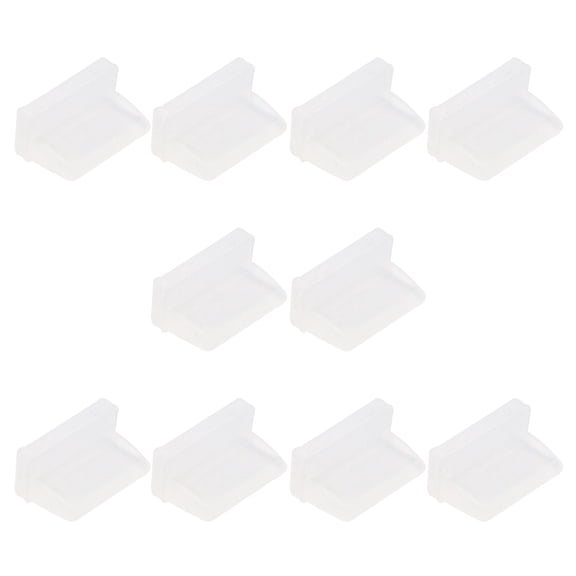 Reusable Silicone USB Port Seal Plug Compactly Design USB Port Cover for PC Laptop Charging Ports Protections 10pcs