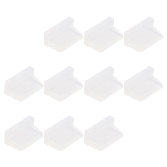 Reusable Silicone USB Port Seal Plug Compactly Design USB Port Cover for PC Laptop Charging Ports Protections 10pcs