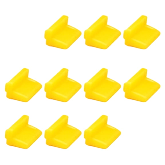 Silicone USB Port Seal Plug Compactly Design USB Port Cover for Laptop Charging Ports Protections 10pcs