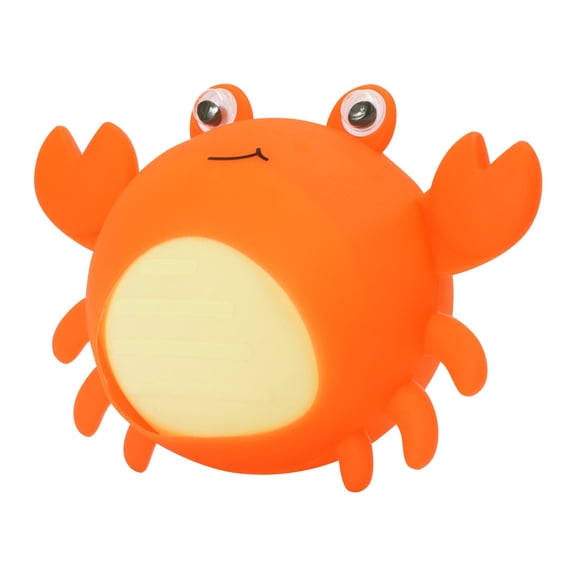 Reusable Silicone Water Balloons Crab Shape Self Sealing Fast Fill Bomb Splash Balls for Outdoor Backyard Pool Fights Summer Toys Orange