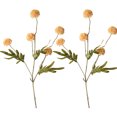 thumbnail image 1 of Reusable Simulation Plants 2PCS Artificial 5 Head Dandelion Home Wedding Room Decoration Simulation Flower Mini Dandelion Flower, 1 of 5