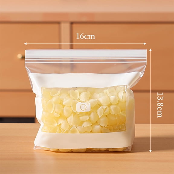 Reusable Small Food Storage Bags 30 PCS - Leakproof Press-Lock Seal Bags for Vegetables Snacks Freezer, Easy Fill for Meal Prep & Organization