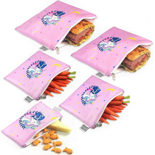 Keeli Kid's Lunch Box Pink Unicorn with Pink Sandwich Cutter in Unicorn