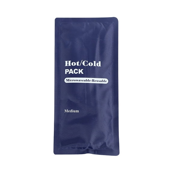 Reusable Soft Gel Hot Cold Pack for Knee, Shoulder, Ankle, Wrist, Neck & Back Pain Relief - Microwave & Freezer Safe Gel Ice Pack for Injury, Swelling and Soreness