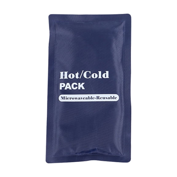 Reusable Soft Gel Hot Cold Pack for Knee, Shoulder, Ankle, Wrist, Neck & Back Pain Relief - Microwave & Freezer Safe Gel Ice Pack for Injury, Swelling and Soreness