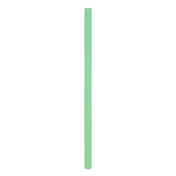 Reusable Split Silicone Straws, Torqee Washable Detachable Drink Tubes, Openable Beverage Straw Supplies, for Home Kitchen, Daily Drinks and Indoor Dining Use, Green