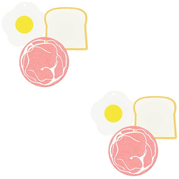 Reusable Sponges for Dishes 6 Pcs Cute Bread Scouring Pad Loaf Total Cleanse Desintoxica Scrubber Cleaning Mother