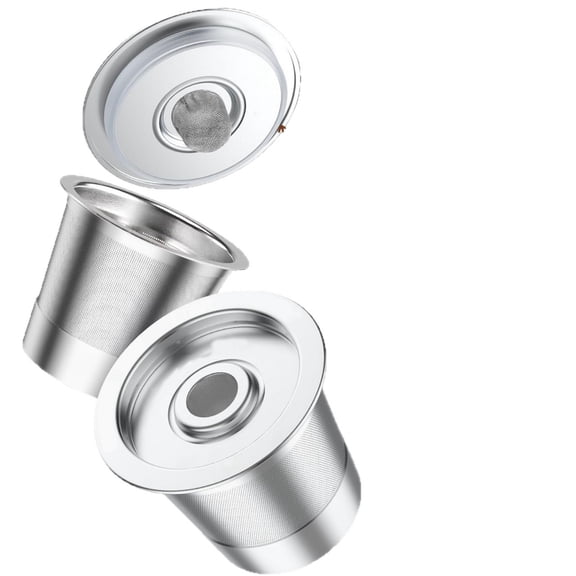 Reusable Stainless Steel Coffee Capsule, Eco-Friendly Coffee Machine Filter, Refillable for Personalized Coffee, Cost-Saving & Durable