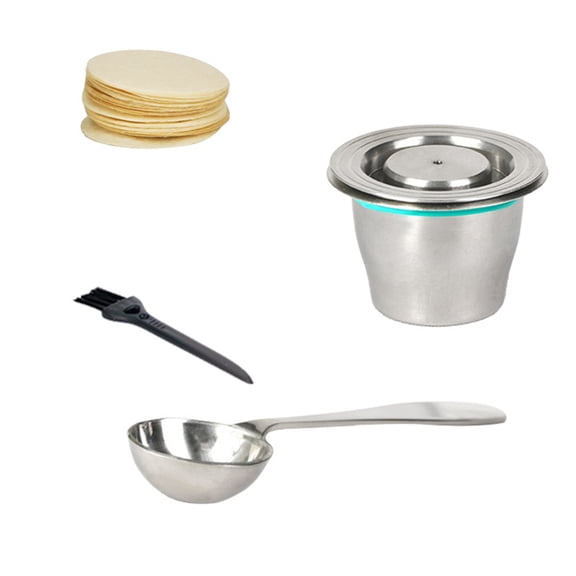Reusable Stainless Steel Coffee Pods Filter Corrosion Resistant for Rich Flavor Extraction Easy to Clean Dishwasher Safe