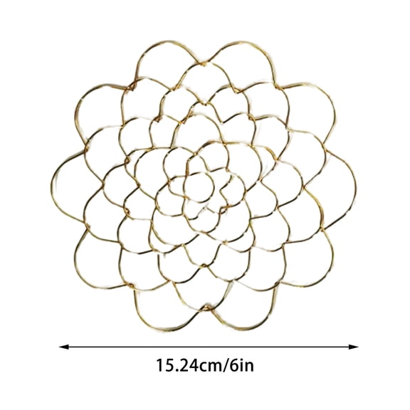 Reusable Stainless Steel Flower Arrangement Grid Vase Insert Tool Floral Design Aid