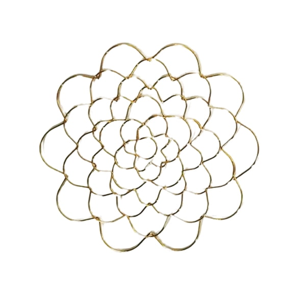 Reusable Stainless Steel Vase Flower Arrangement Grid Tool Floral Holder Support For Fresh Flowers