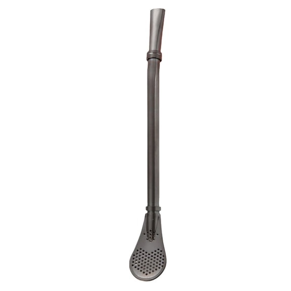 Reusable Stainless Steel Yerba Mate Bombilla Straw, Filter Spoon Tip Drinking Straw for Yerba Mate Tea, Multi Color Metal Filter Straw for Loose Leaf Tea Sipping,6.1*0.79 in.