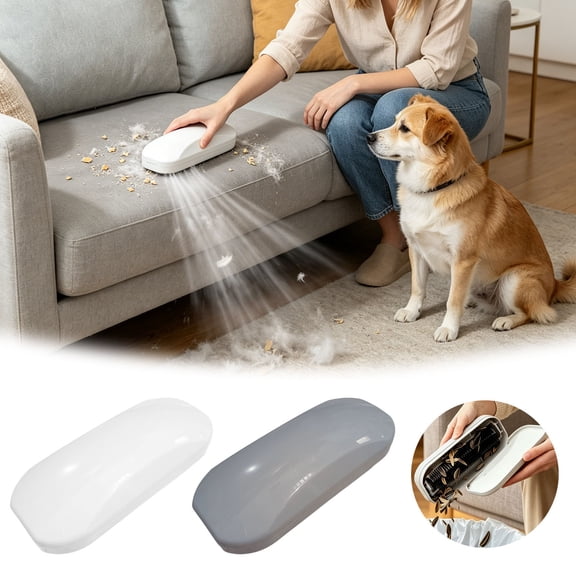 Reusable Static Hair Dust Remover Brush Handheld Lint Sweeper for Sofa Bed Table Fabric Surface Cleaning