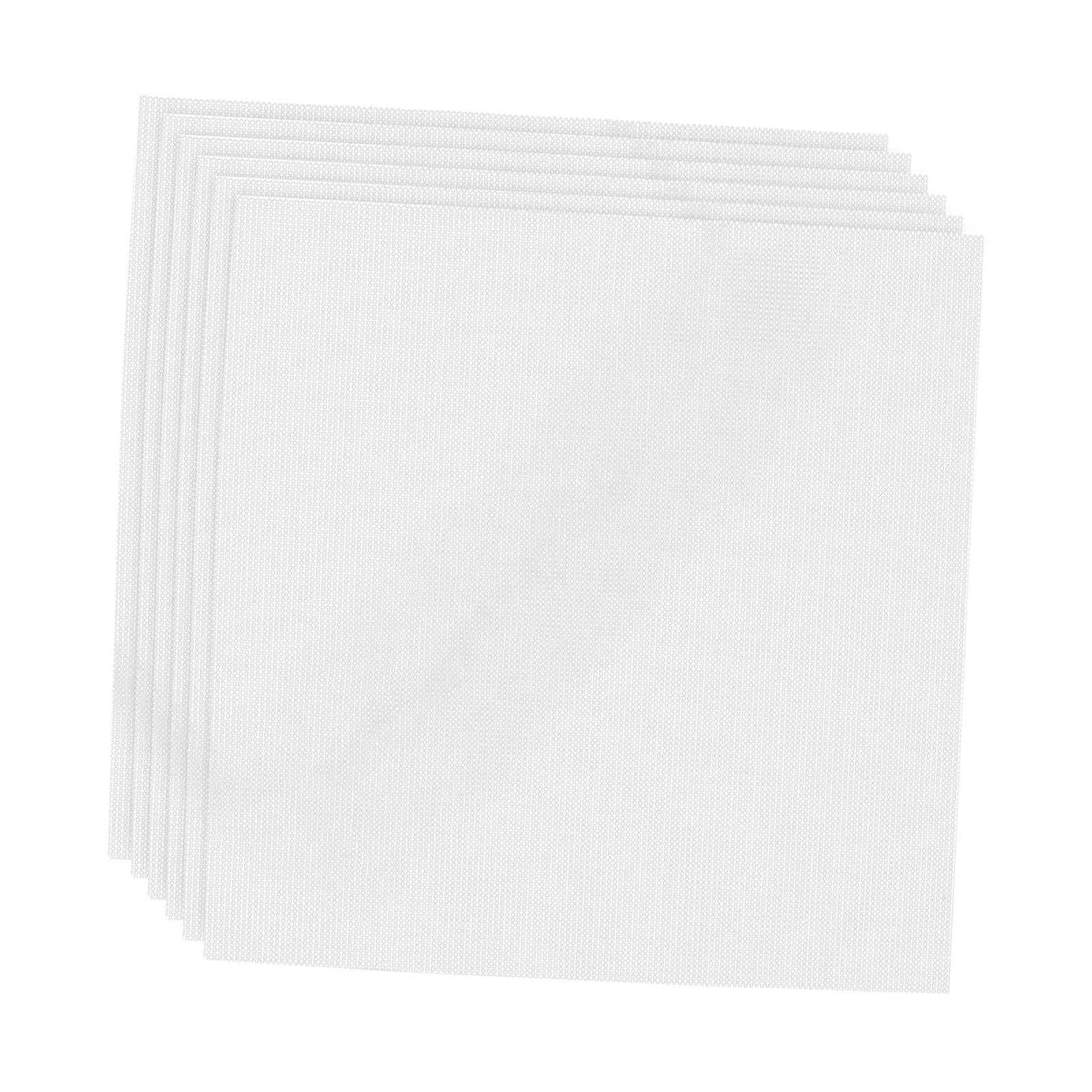 Reusable Steamer Mesh Pad Square Pastry Accessories Easy to Clean 14 inch x 14 inch Steaming Sheets Silicone Steamer Liners 6pcs