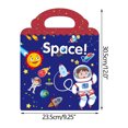 thumbnail image 1 of Reusable Sticker Activity Book with Educational Designs, Removable Learning Stickers for Windows and Decor 3-5 Years, 1 of 5