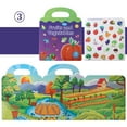 thumbnail image 1 of Reusable Sticker Book for Kids, Toddler Activity Learning Toy, Removable Vinyl Stickers for Scenes, Educational DIY Craft, Safe Non-Toxic Play Set for Ages 3+, 1 of 2