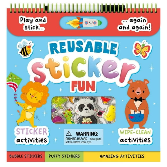 Reusable Sticker Fun : With Wipe-Clean and Sticker Activities (Other)