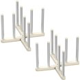 thumbnail image 1 of Reusable Storage Bag Drying Rack,Retractable Metal Bottle Drying Rack, Collapsible Cup Drying Rack, Kitchen Drying Rack, Drying Rack for Water Bottles,Mason Jars (2 PCS), 1 of 6